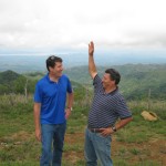 Costa Rican Coffee Farmer and Forrest Graves